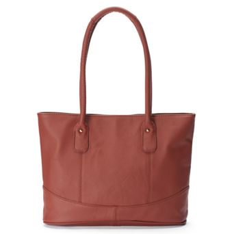 AmeriLeather Casual Leather Tote Bag