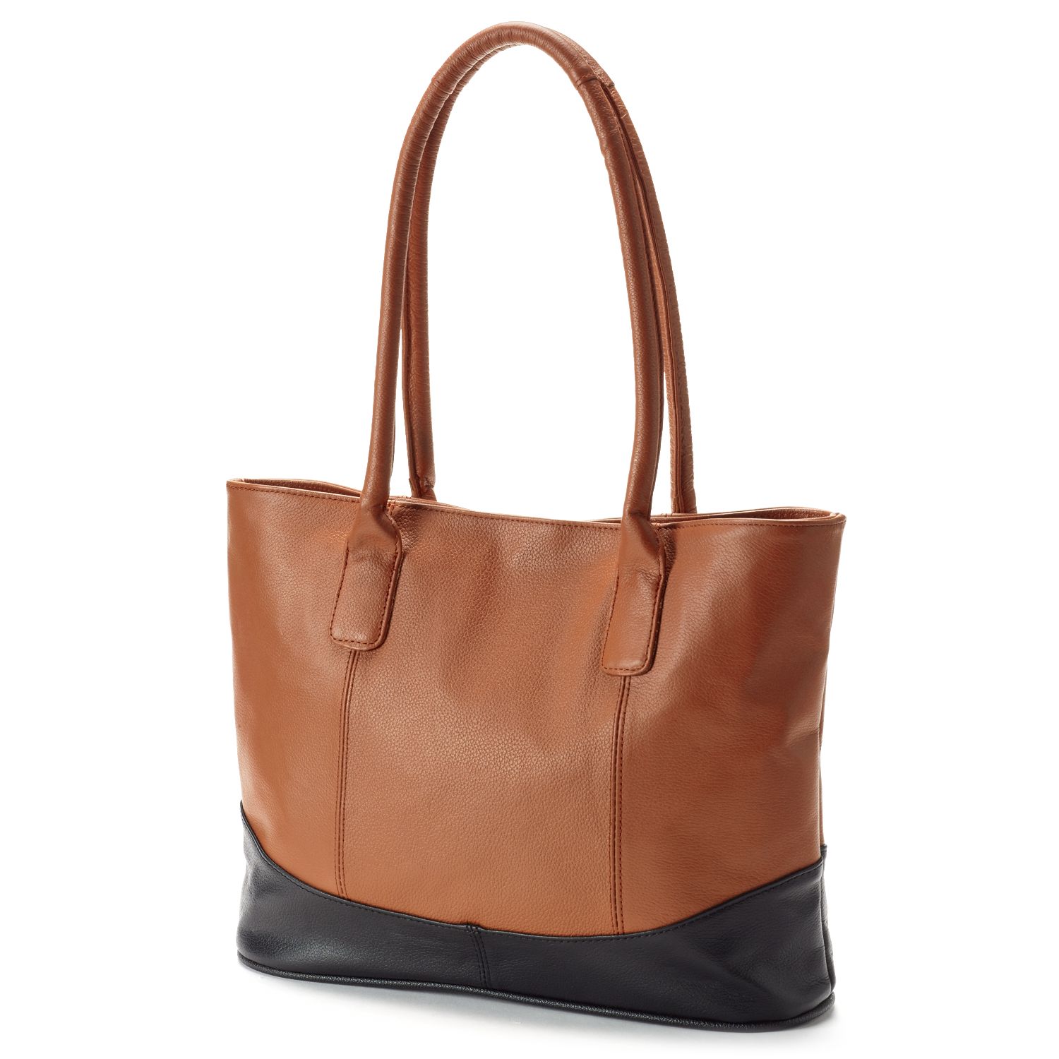 kohls leather handbags