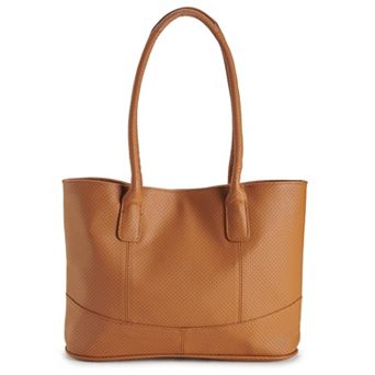AmeriLeather Casual Leather Tote Bag