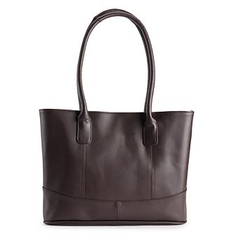 AmeriLeather Casual Leather Tote Bag