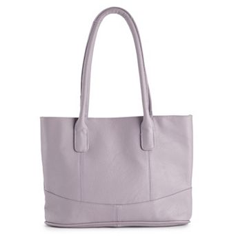 AmeriLeather Casual Leather Tote Bag