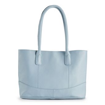 AmeriLeather Casual Leather Tote Bag