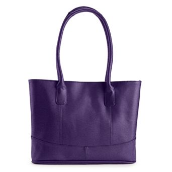 AmeriLeather Casual Leather Tote Bag
