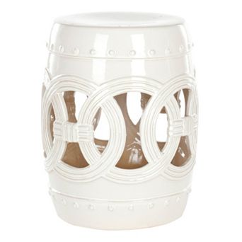 Safavieh Double Coin Distressed Ceramic Garden Stool