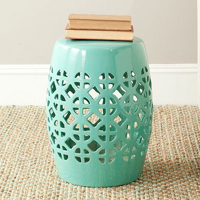 Safavieh Circle Lattice Ceramic Garden Stool