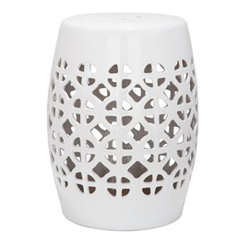 Safavieh Circle Lattice Ceramic Garden Stool