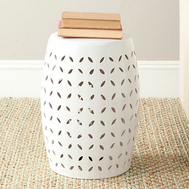 Safavieh Lattice Petal Ceramic Garden Stool