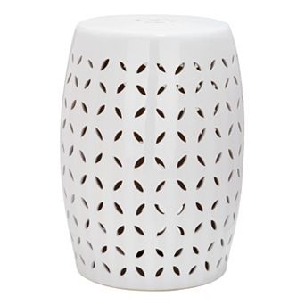 Safavieh Lattice Petal Ceramic Garden Stool