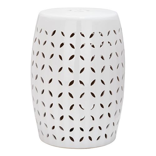 Safavieh Lattice Petal Ceramic Garden Stool