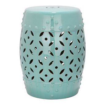 Safavieh Lattice Coin Ceramic Garden Stool