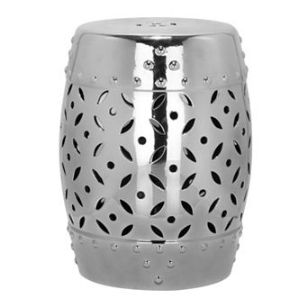 Safavieh Lattice Coin Ceramic Garden Stool