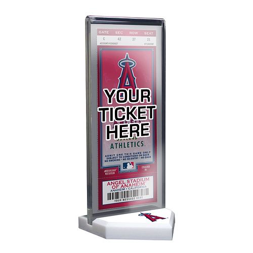 Los Angeles Angels of Anaheim Home Plate Ticket Display Stand