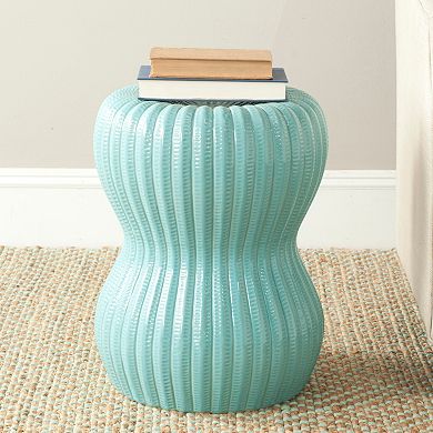 Safavieh Hour Glass Ceramic Garden Stool