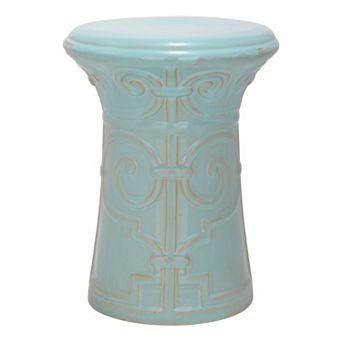 Safavieh Imperial Scroll Ceramic Garden Stool