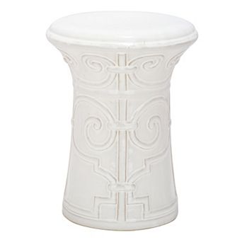 Safavieh Imperial Scroll Ceramic Garden Stool