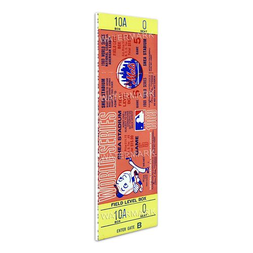 New York Mets 1969 World Series Mega Ticket