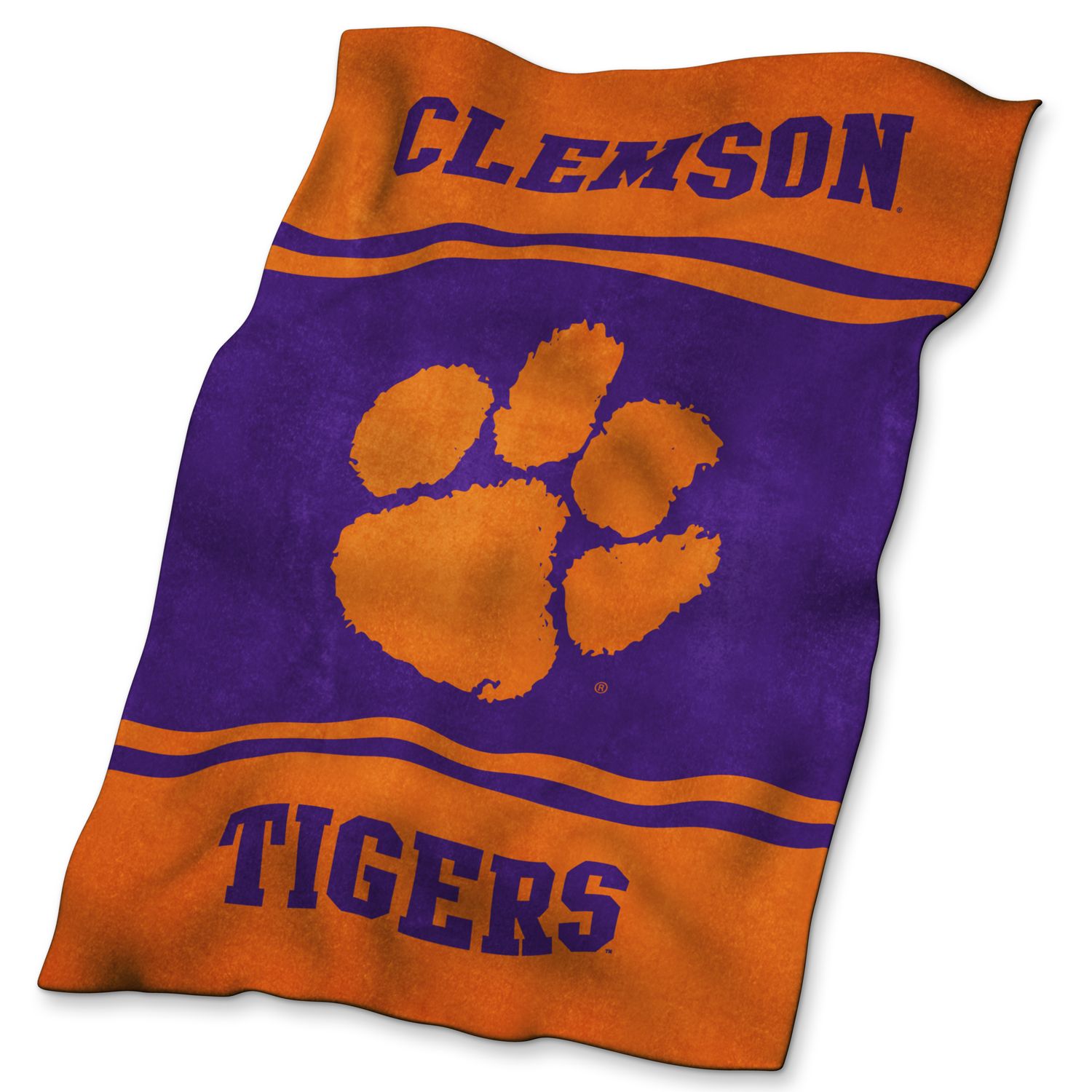 clemson sweatshirt blanket