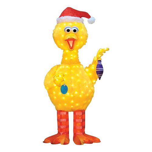 Sesame Street Big Bird 18-in. Pre-Lit Outdoor Decor