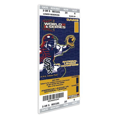 Chicago White Sox 2005 World Series Mini-Mega Ticket