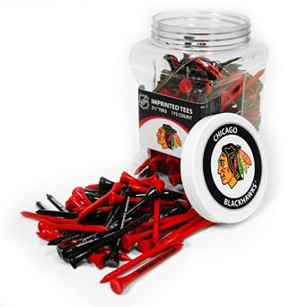 Team Golf Chicago Blackhawks 175 ct Golf Tee Jar