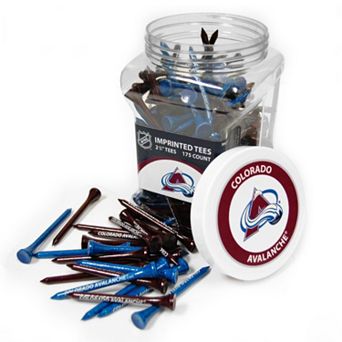 Team Golf Colorado Avalanche 175 ct Golf Tee Jar