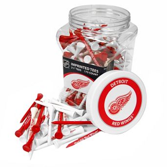 Team Golf Detroit Red Wings 175 ct Golf Tee Jar