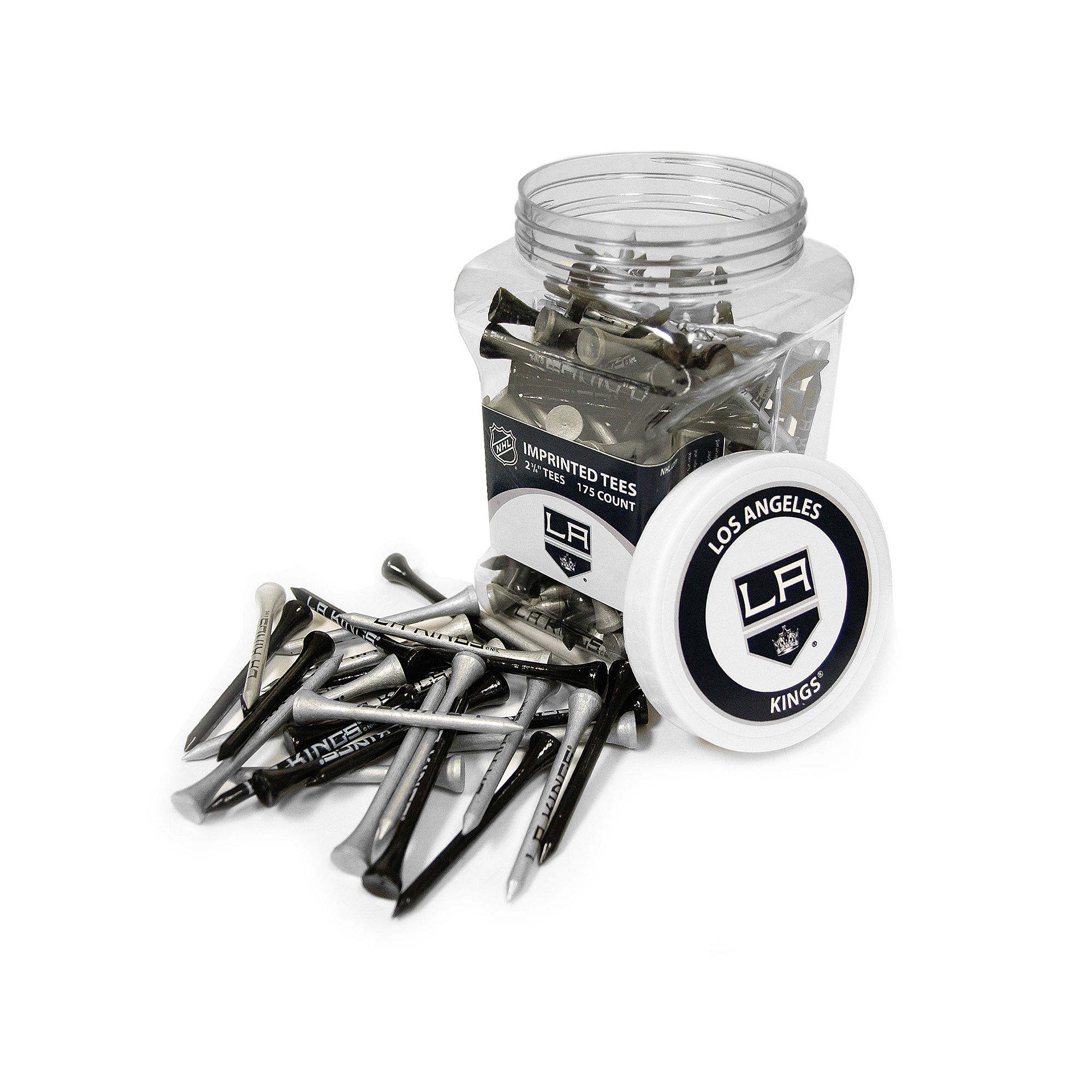 Team Golf Los Angeles Kings 175-ct. Golf Tee Jar, Kgs Team
