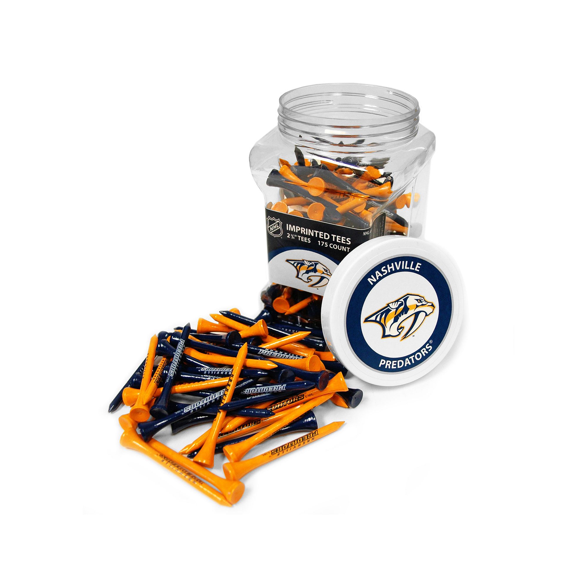 Team Golf Nashville Predators 175-ct. Golf Tee Jar, Pdt Team