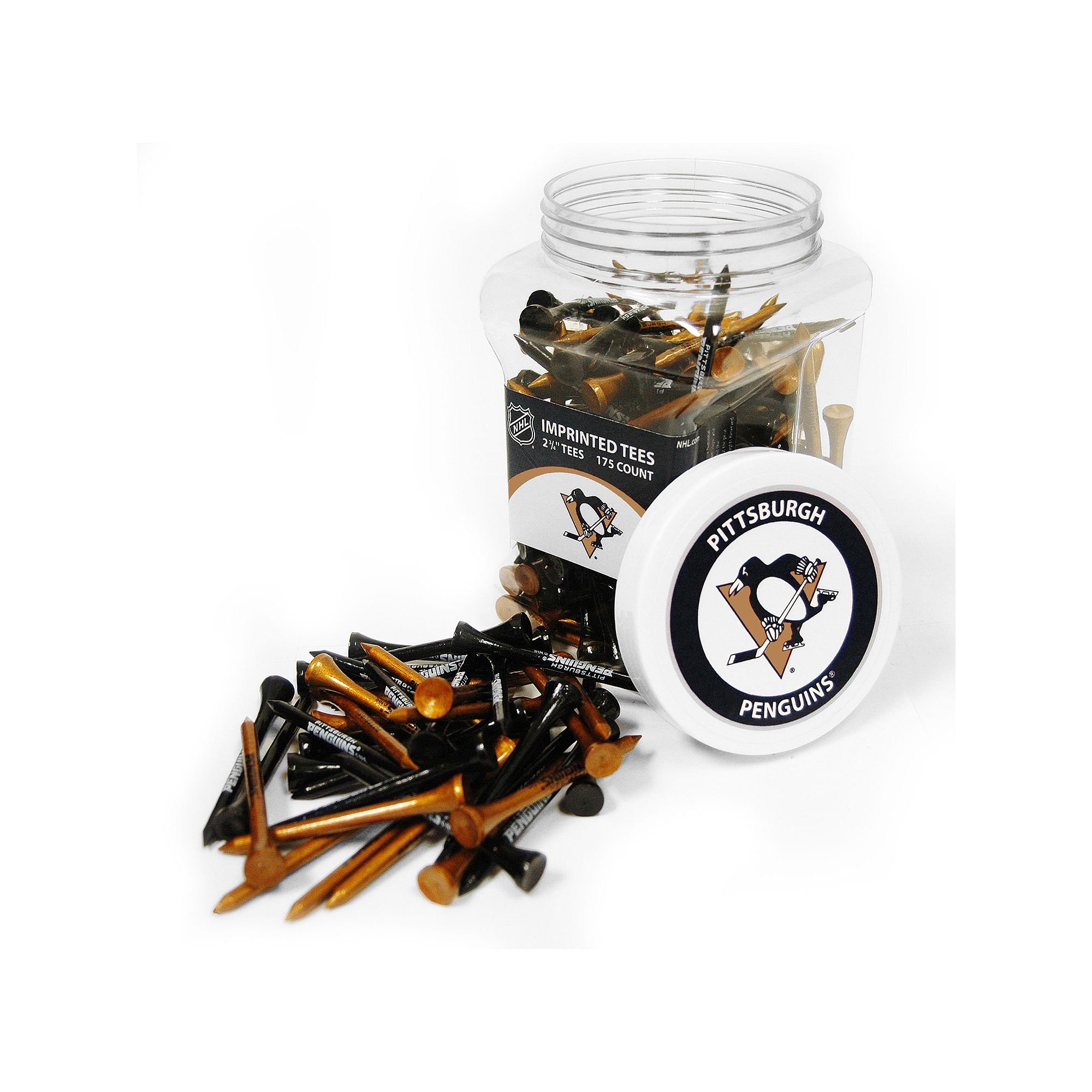 Team Golf Pittsburgh Penguins 175-ct. Golf Tee Jar