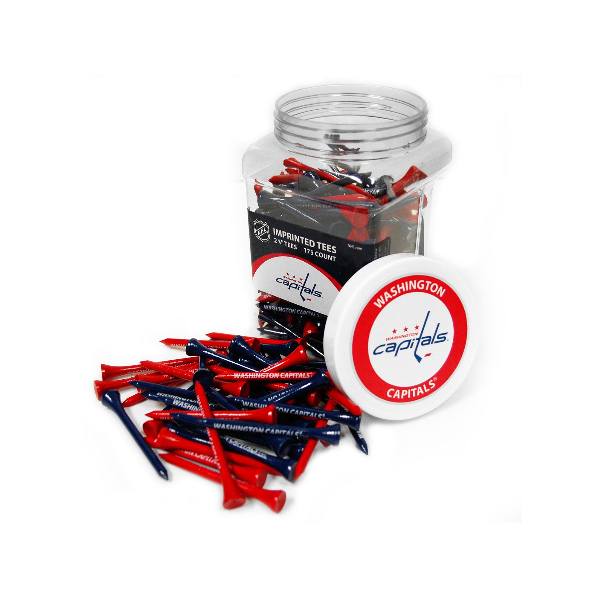 Team Golf Washington Capitals 175-ct. Golf Tee Jar