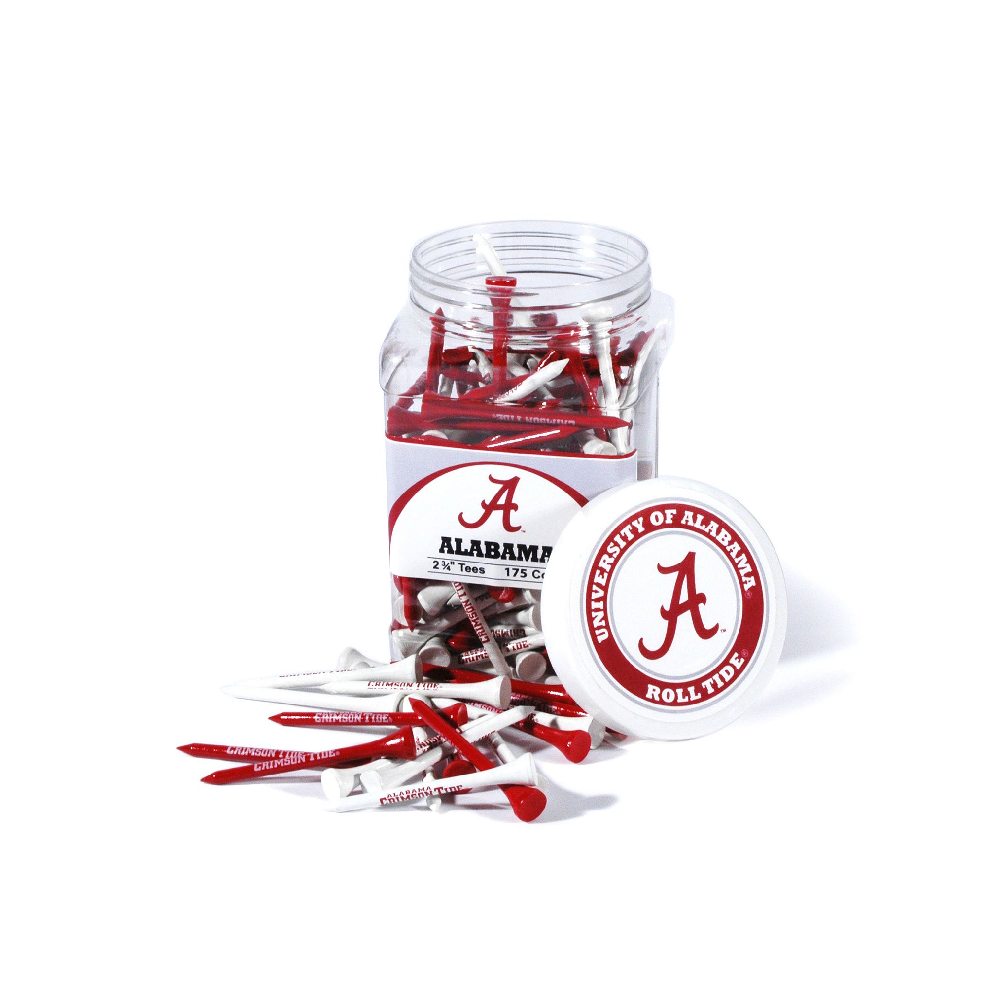 Team Golf Alabama Crimson Tide 175-ct. Golf Tee Jar