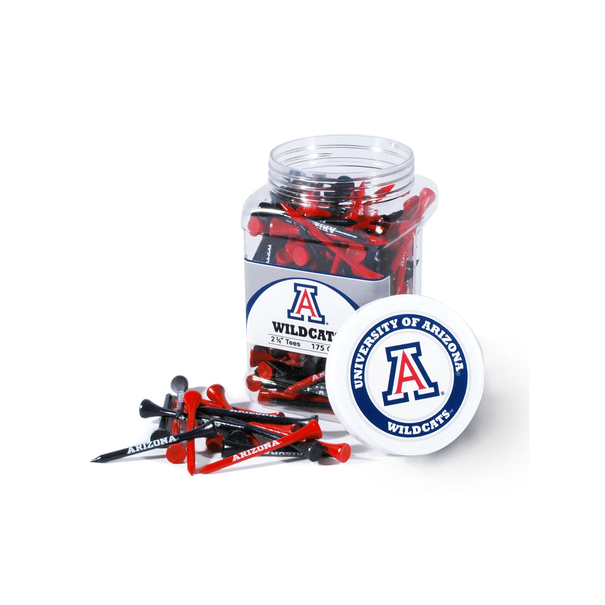 Team Golf Arizona Wildcats 175-ct. Golf Tee Jar