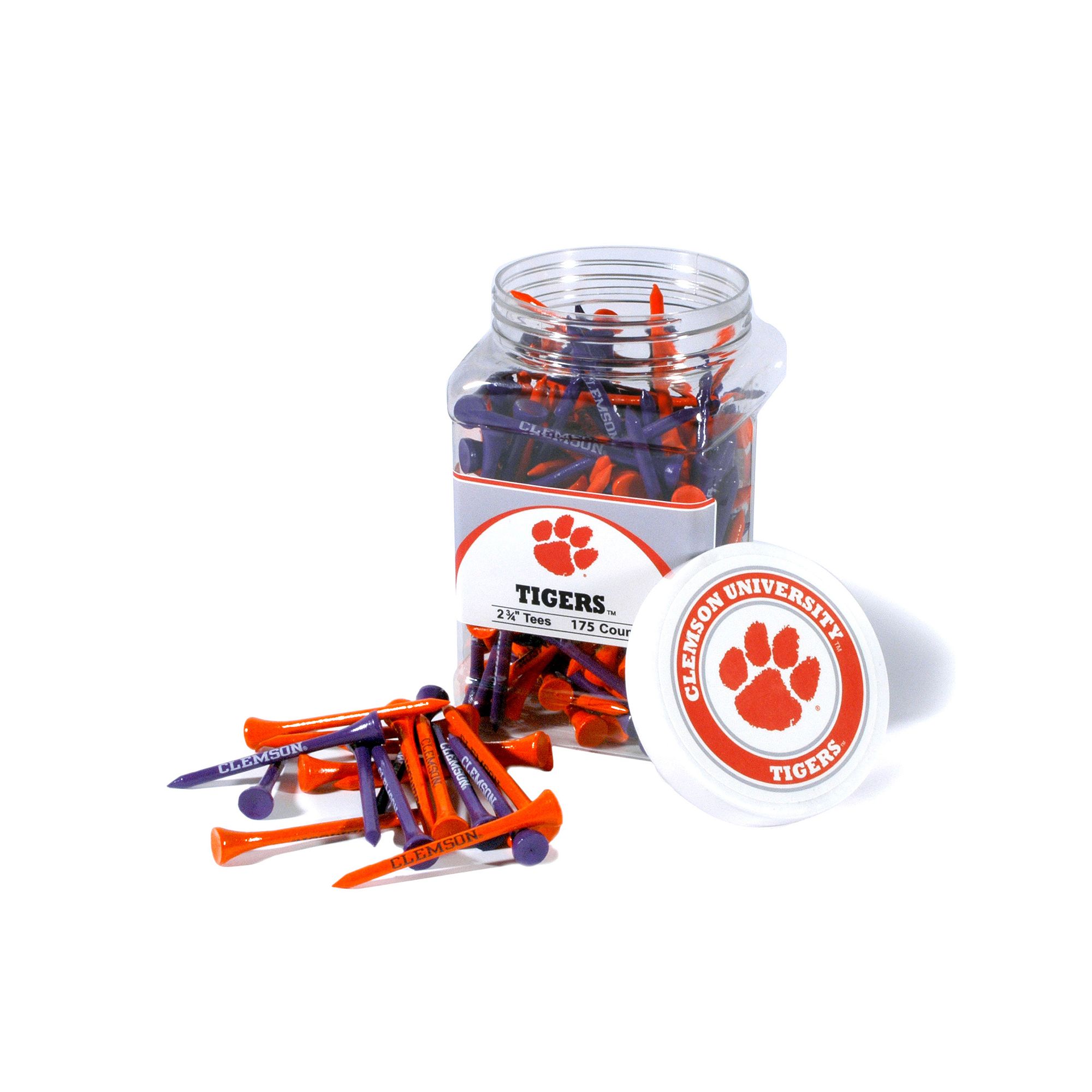 Team Golf Clemson Tigers 175-ct. Golf Tee Jar