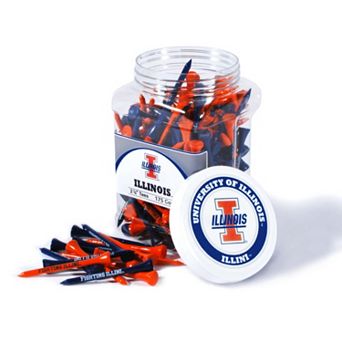 Team Golf Illinois Fighting Illini 175 ct Golf Tee Jar