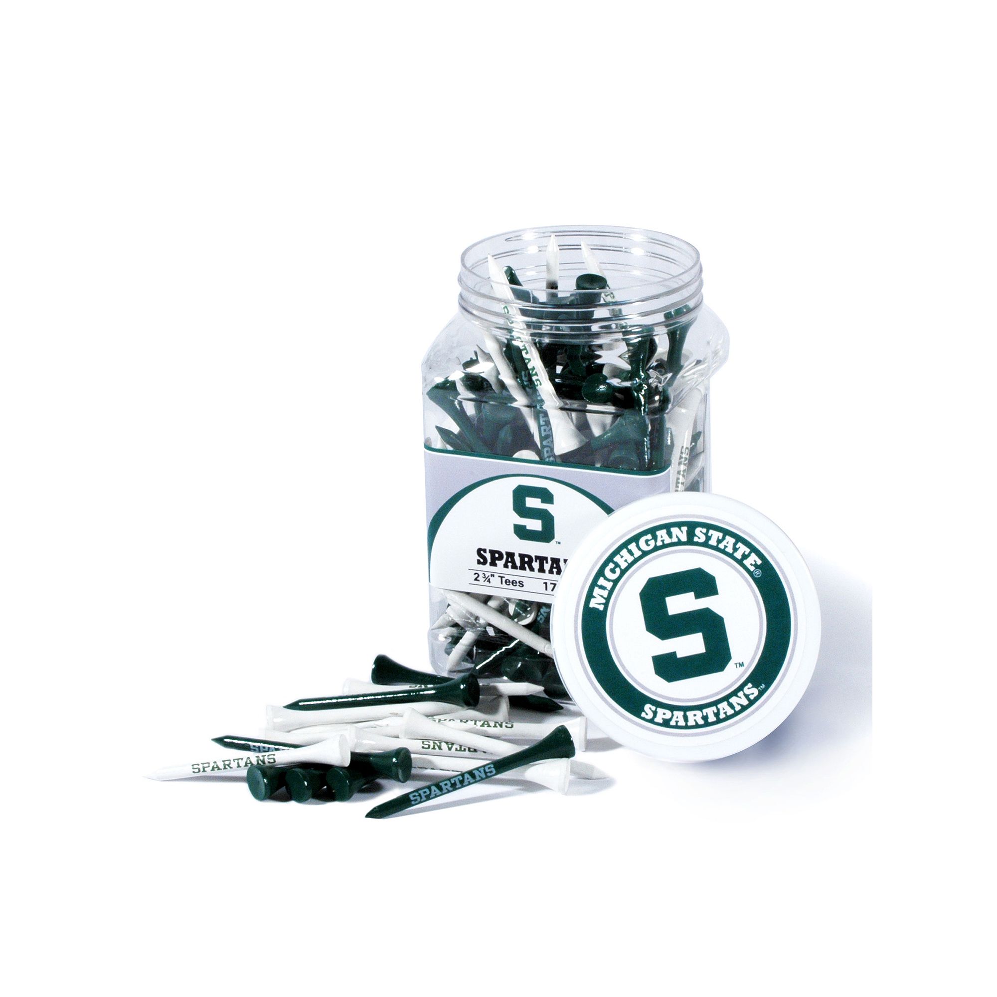 Team Golf Michigan State Spartans 175-ct. Golf Tee Jar