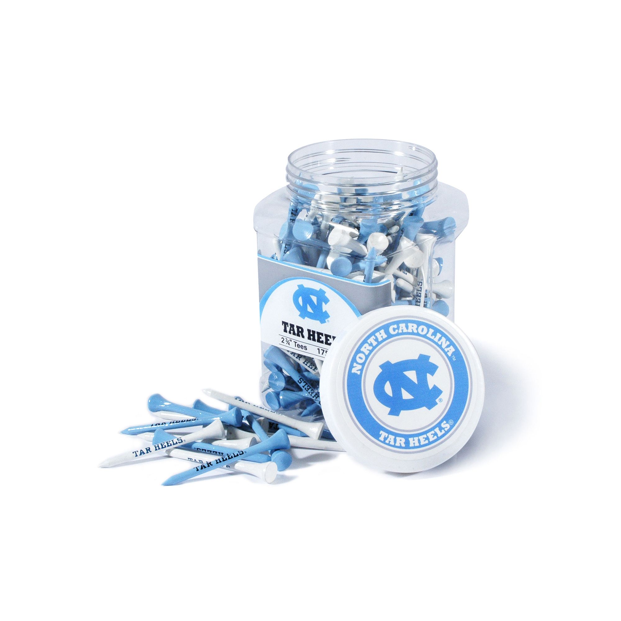 Team Golf North Carolina Tar Heels 175-ct. Golf Tee Jar