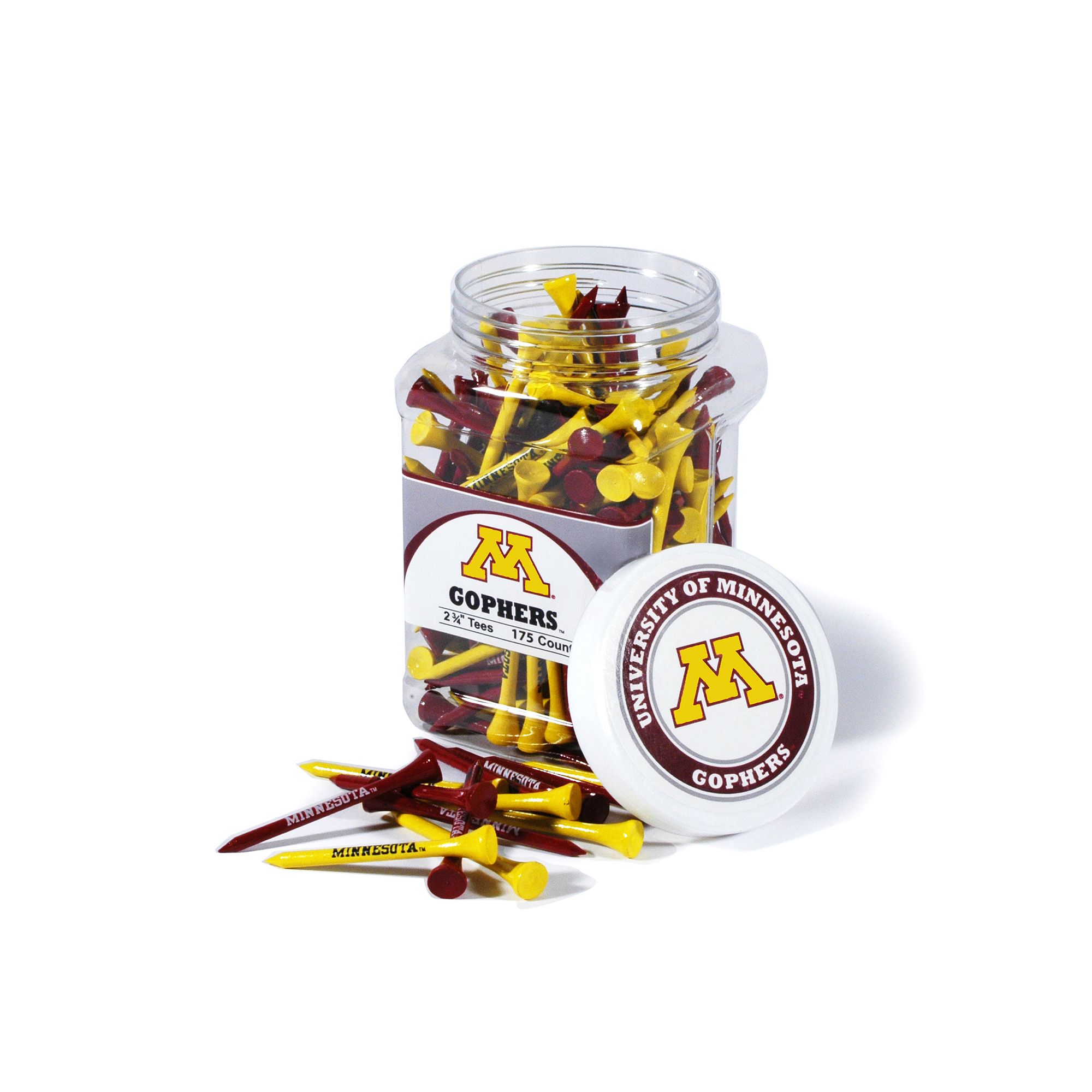 Team Golf Minnesota Golden Gophers 175-ct. Golf Tee Jar
