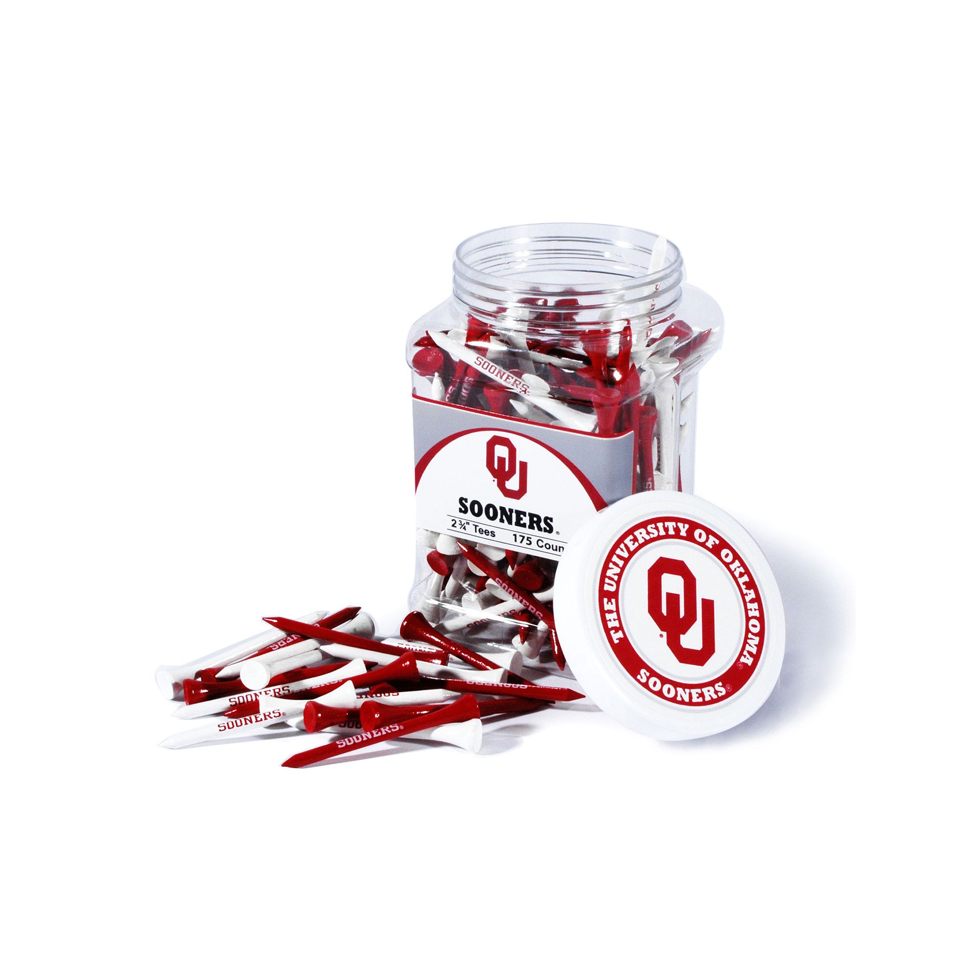 Team Golf Oklahoma Sooners 175-ct. Golf Tee Jar