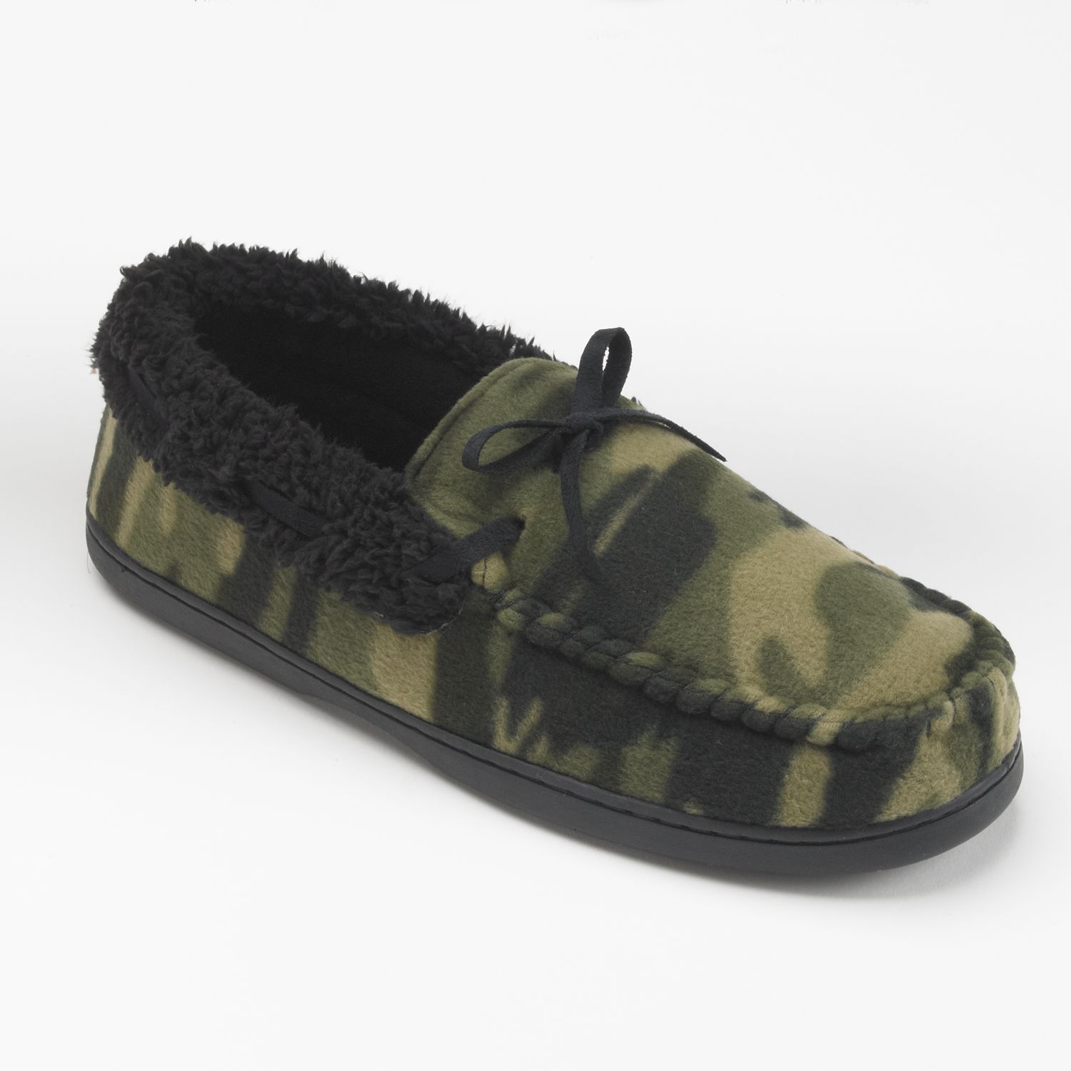 camo moccasins mens