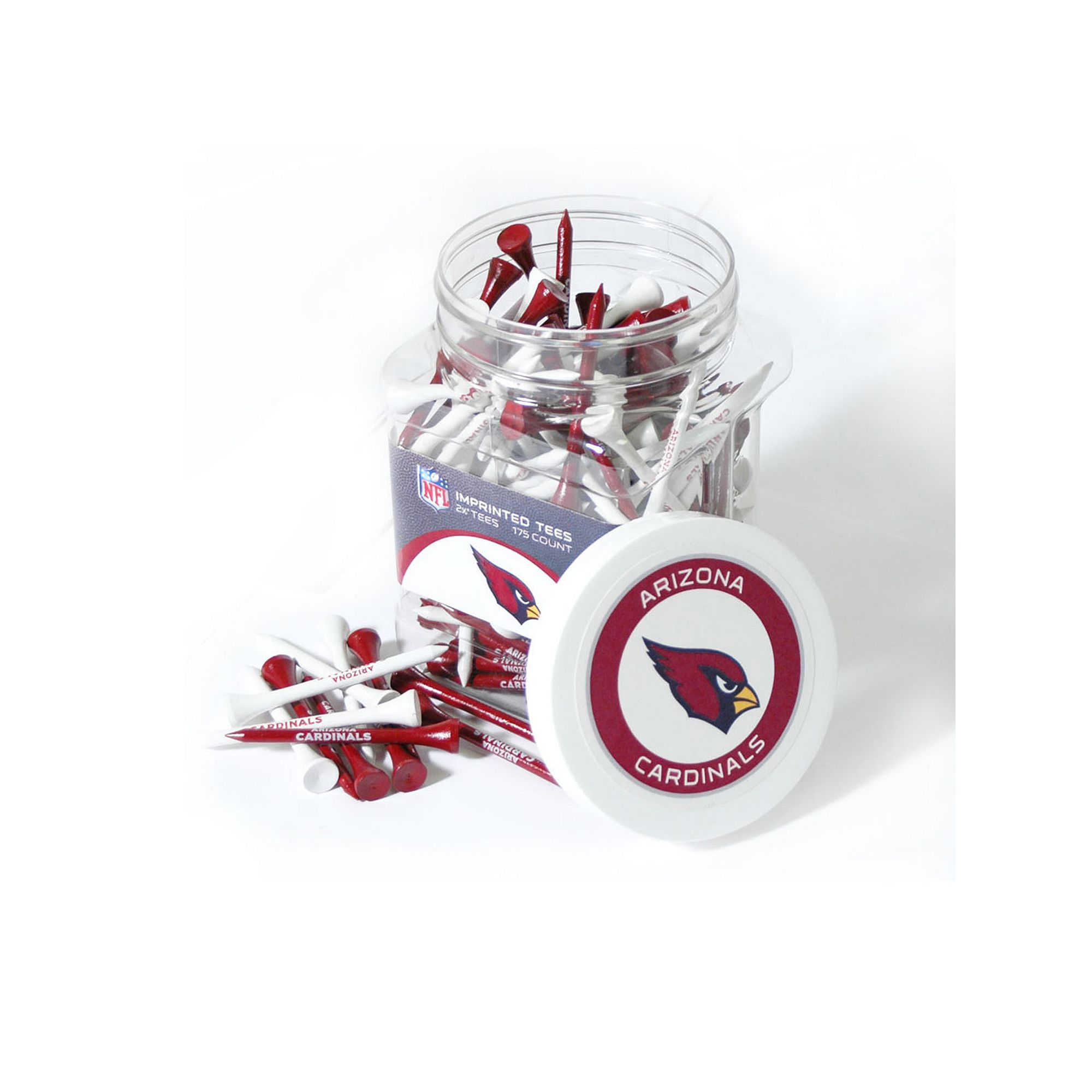 Team Golf Arizona Cardinals 175-ct. Golf Tee Jar