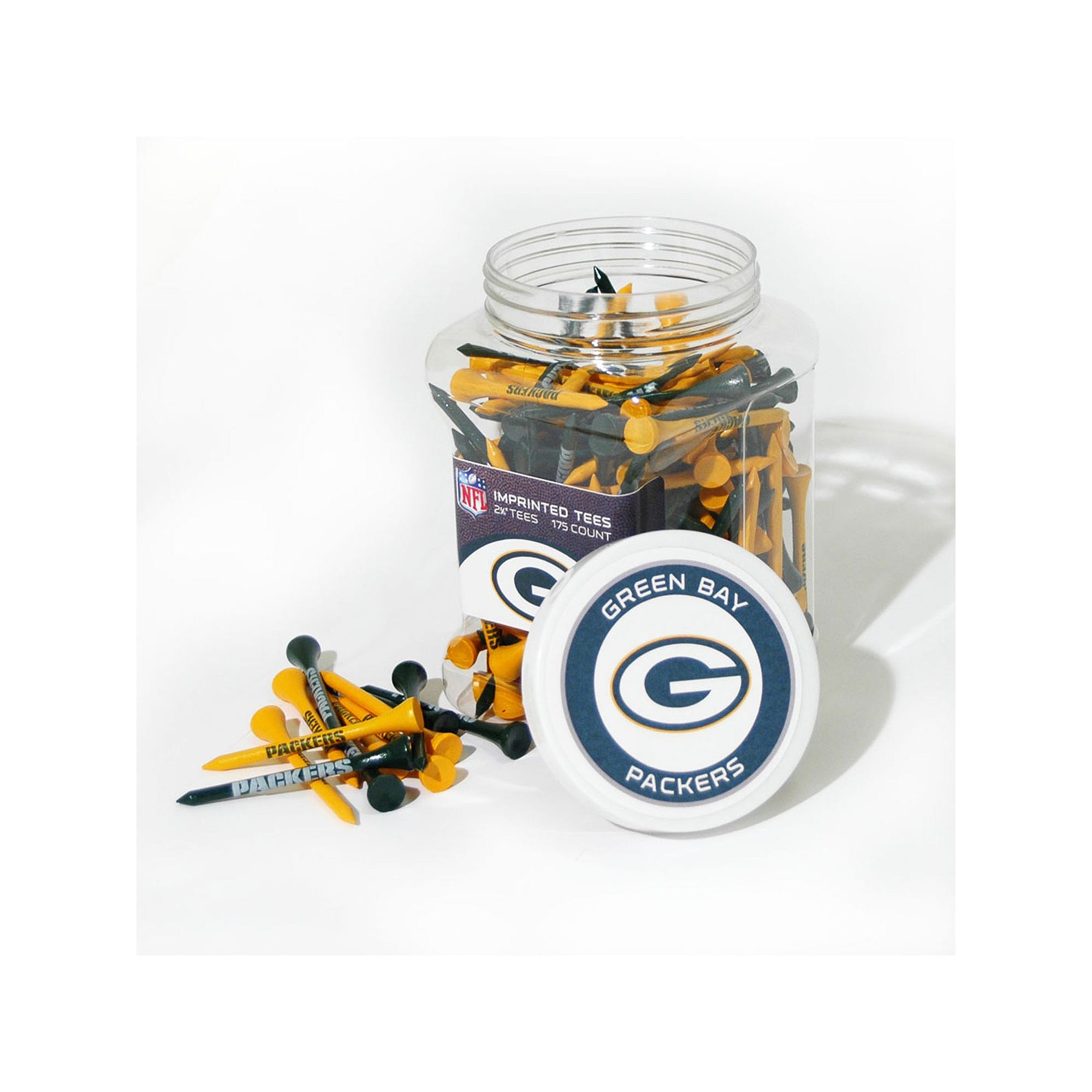 Team Golf Green Bay Packers 175-ct. Golf Tee Jar