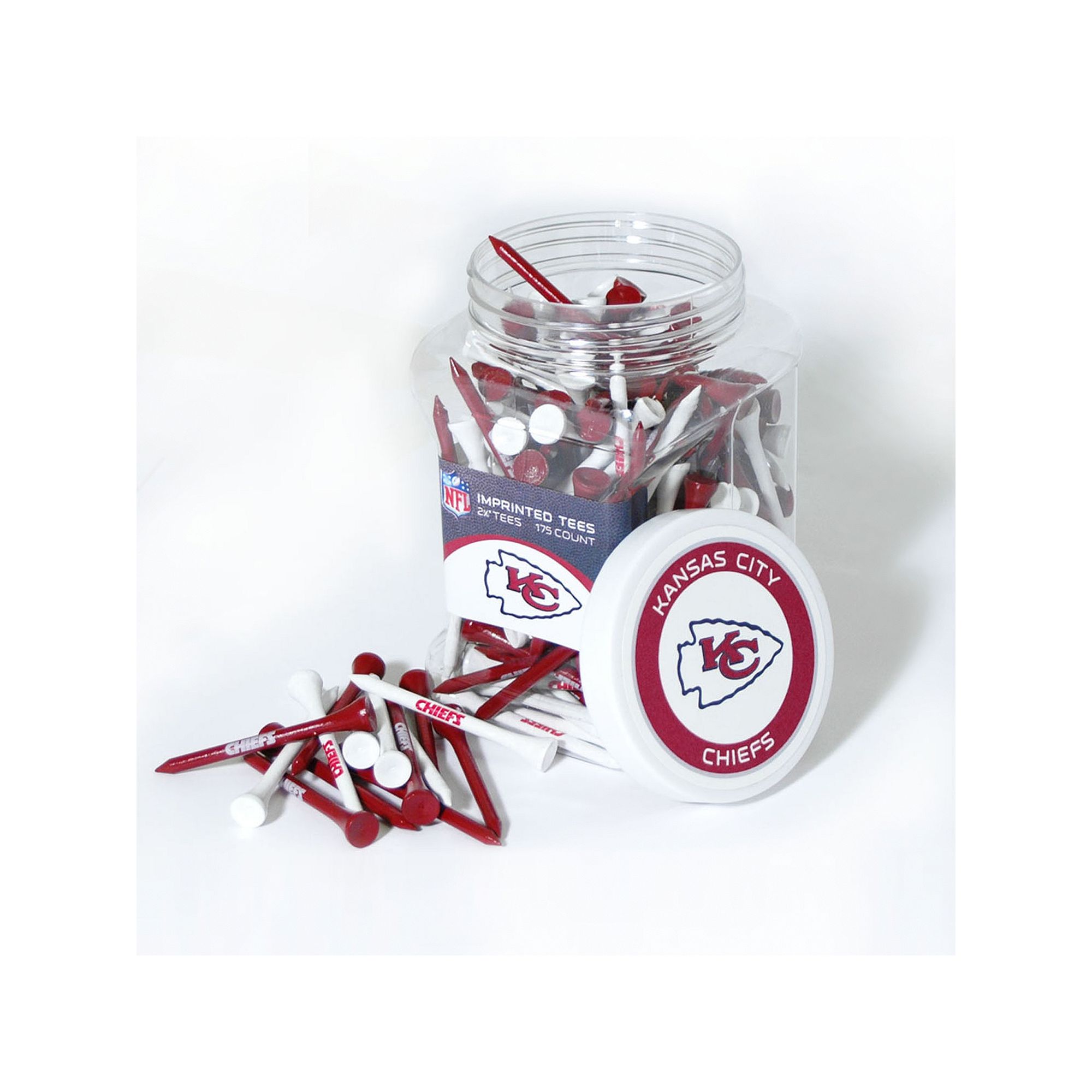 Team Golf Kansas City Chiefs 175-ct. Golf Tee Jar