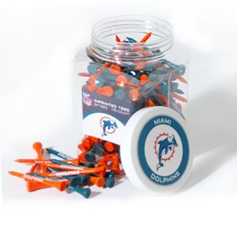 Team Golf Miami Dolphins 175 ct Golf Tee Jar