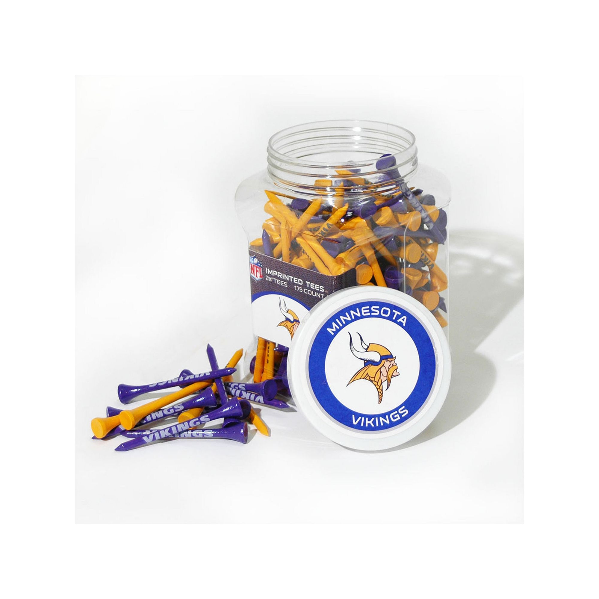 Team Golf Minnesota Vikings 175-ct. Golf Tee Jar