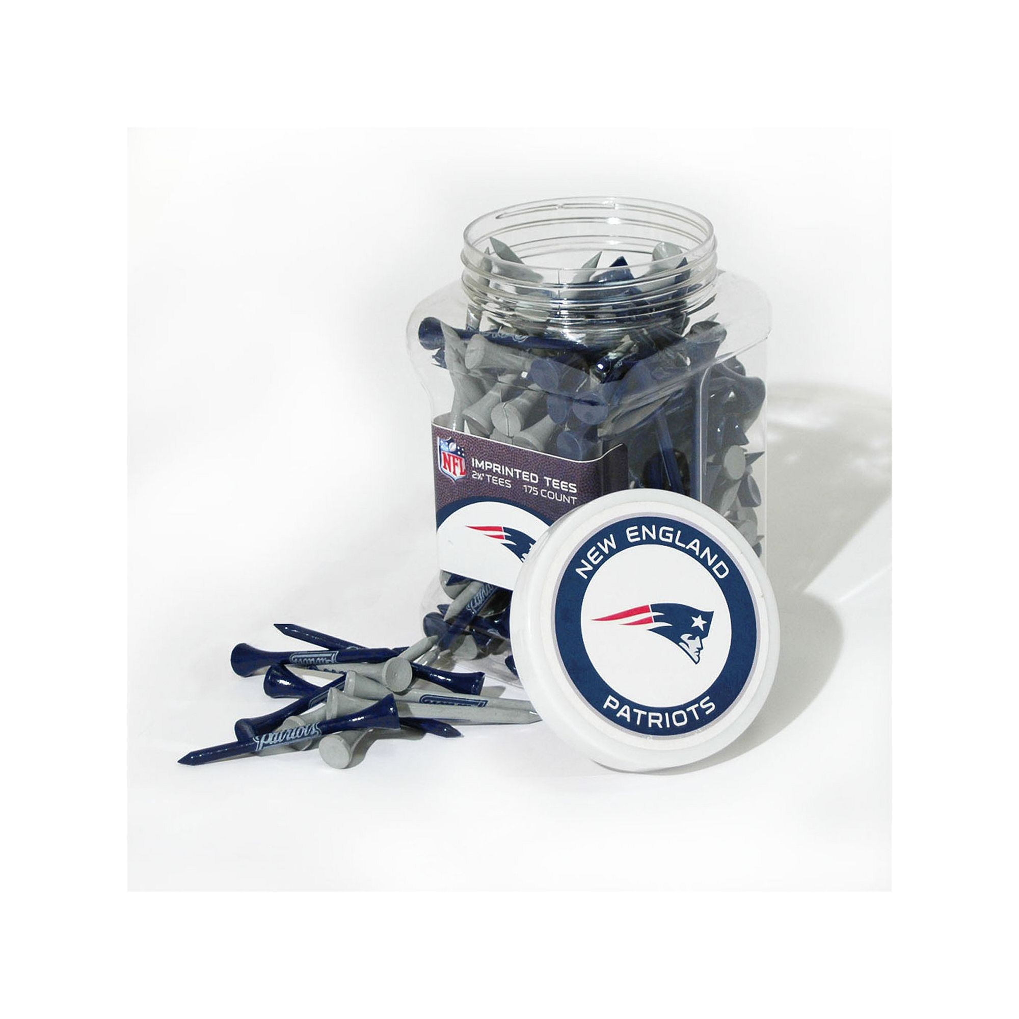 Team Golf New England Patriots 175-ct. Golf Tee Jar