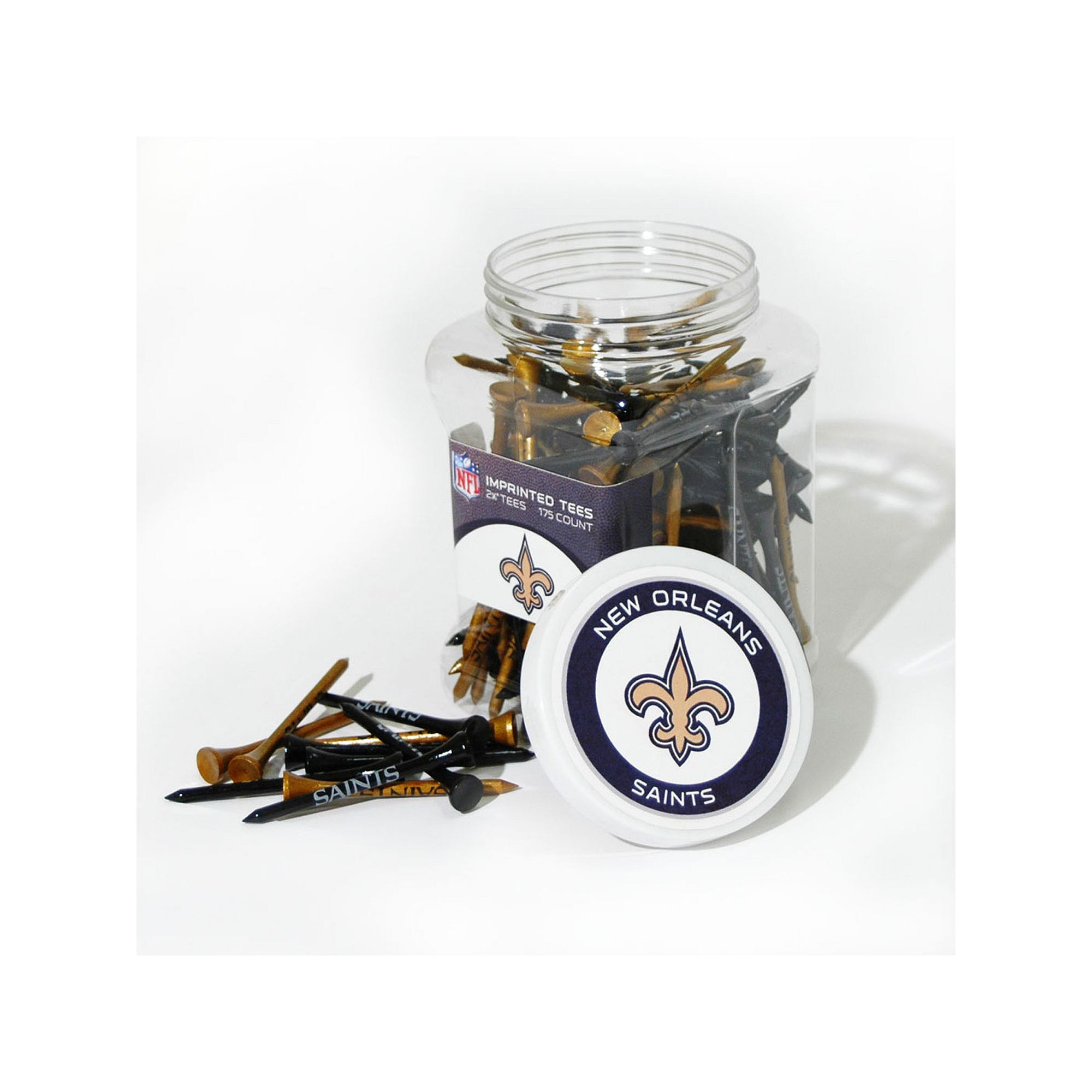 Team Golf New Orleans Saints 175-ct. Golf Tee Jar