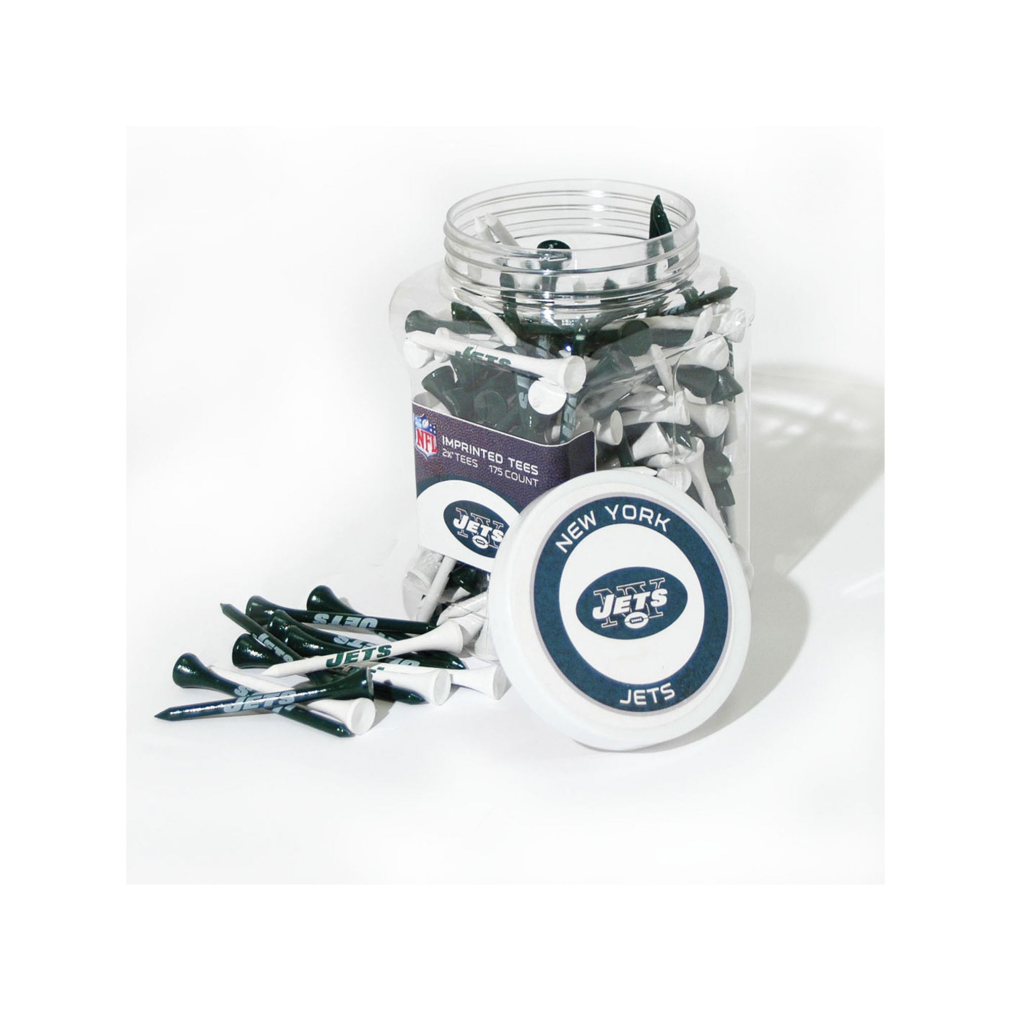 Team Golf New York Jets 175-ct. Golf Tee Jar