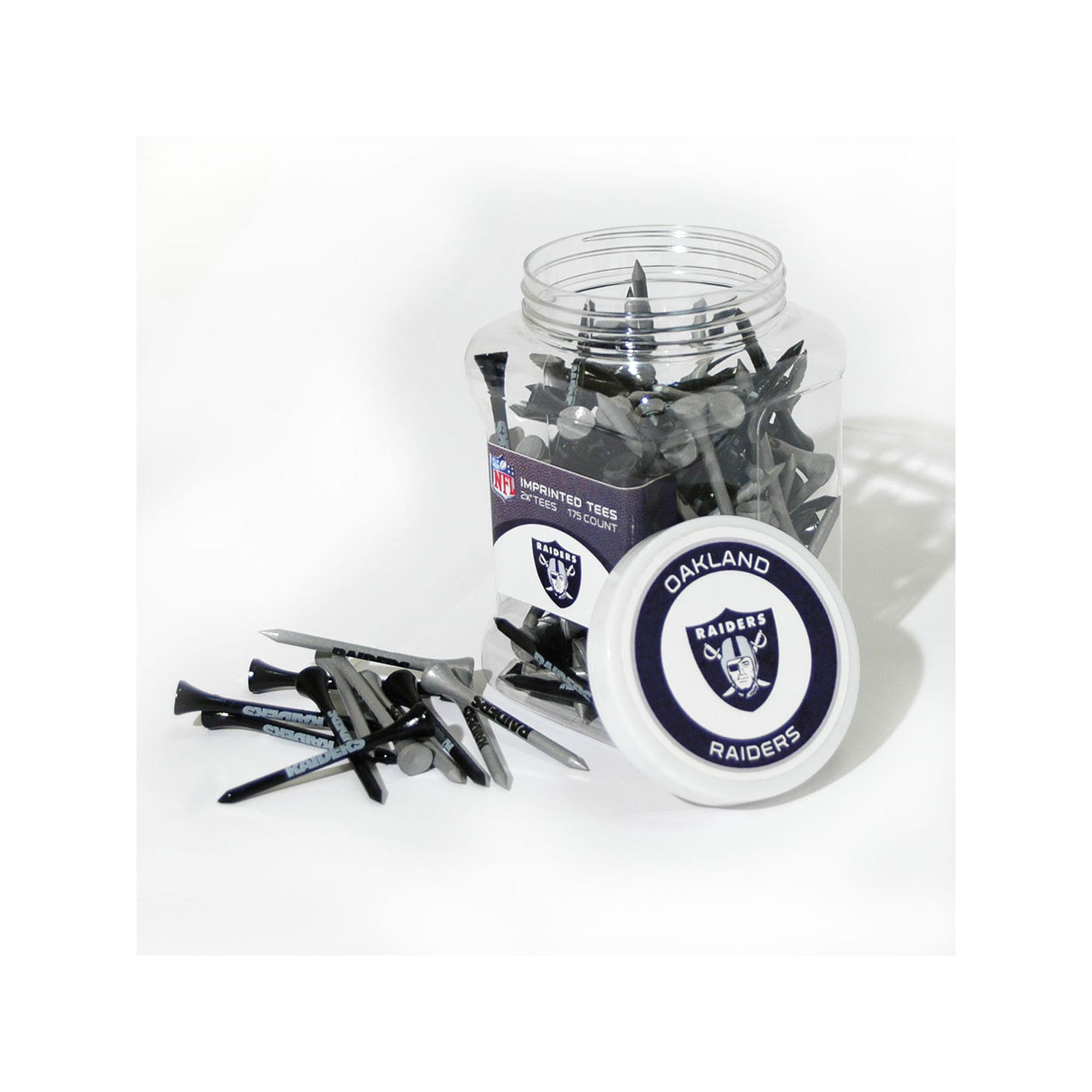 Team Golf Oakland Raiders 175-ct. Golf Tee Jar