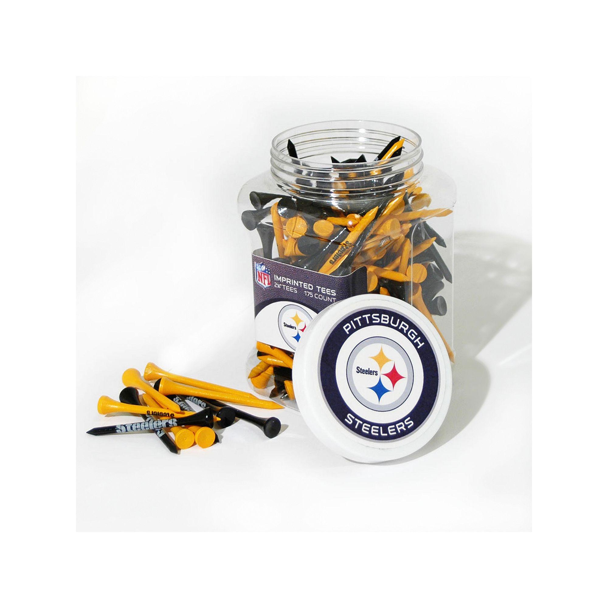 Team Golf Pittsburgh Steelers 175-ct. Golf Tee Jar