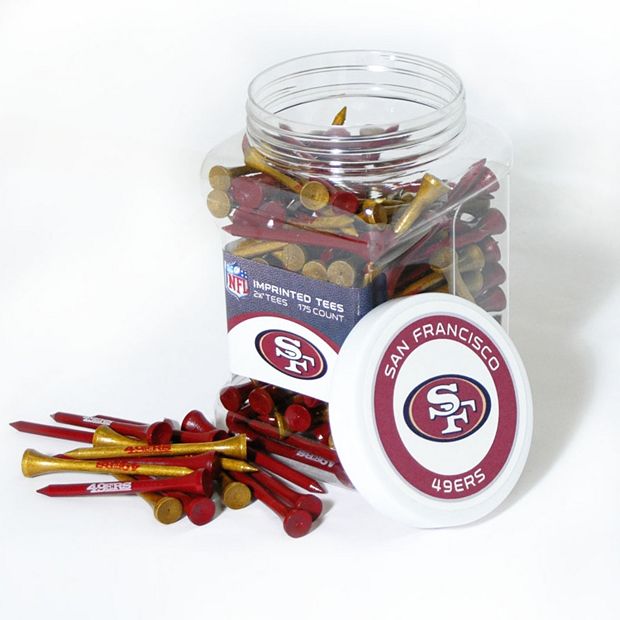 Team Golf San Francisco 49ers 175-ct. Golf Tee Jar